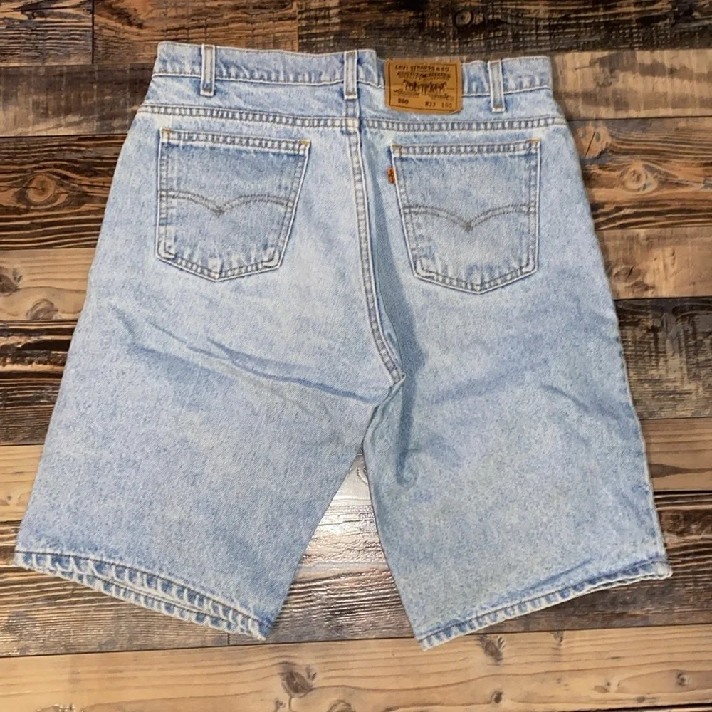 Levi's Light Blue Denim Jean Shorts